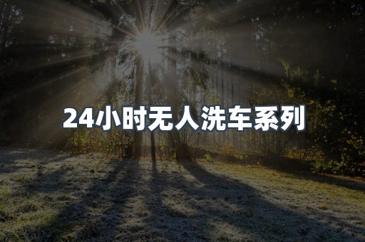 自助洗车加盟项目